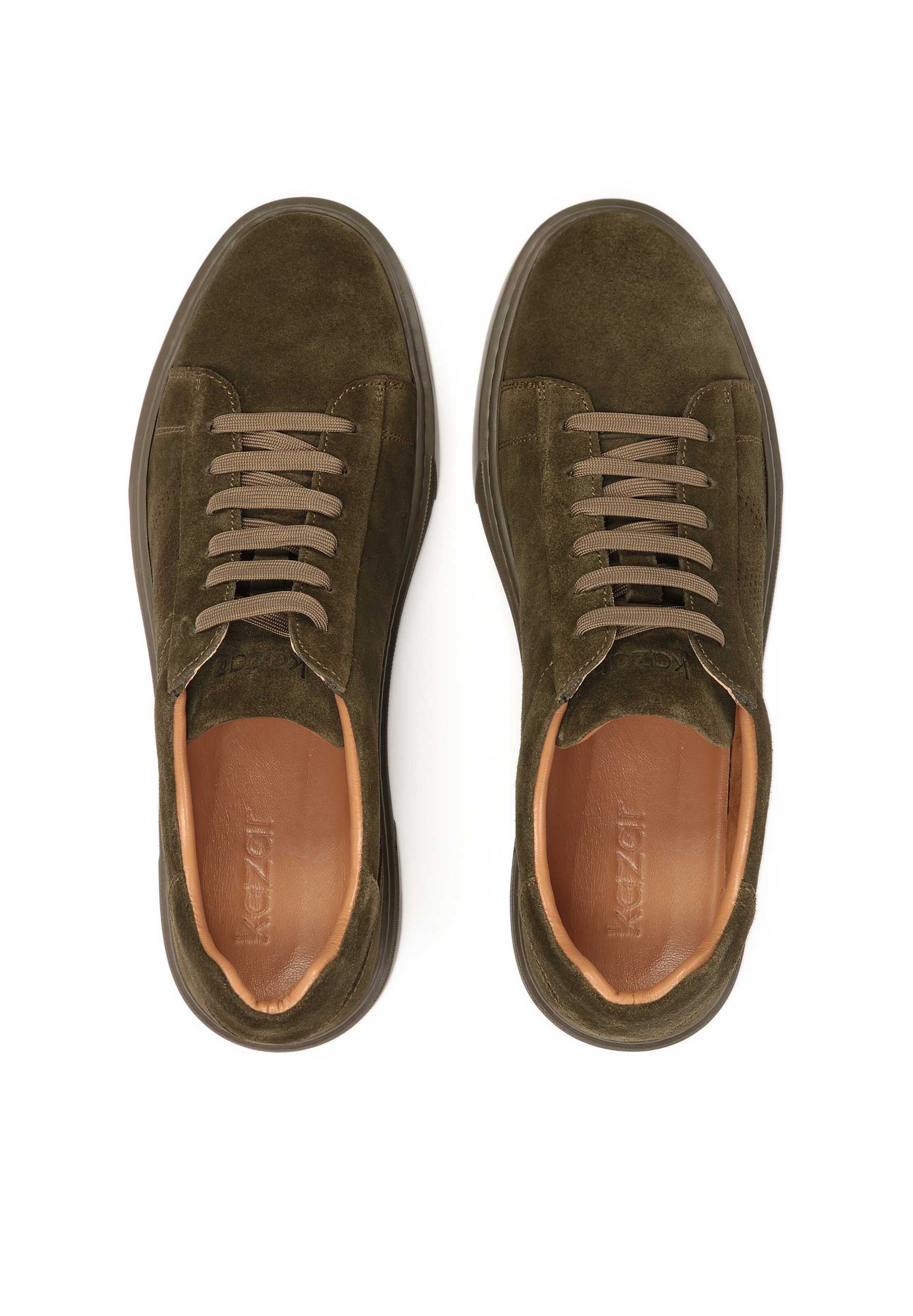 Kazar Platform trainers in Green