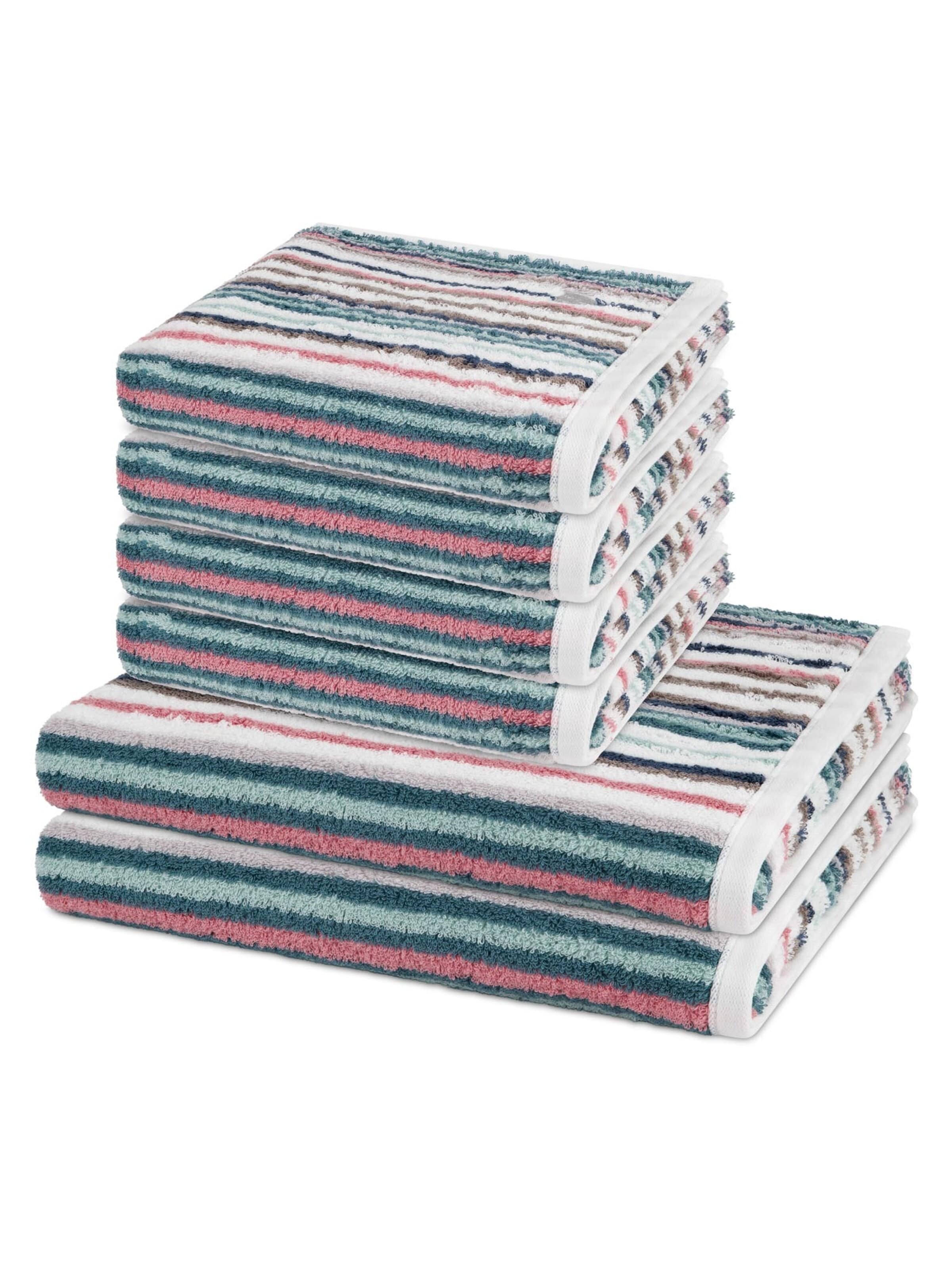 ROSS Towel 'Vita' in Green: front