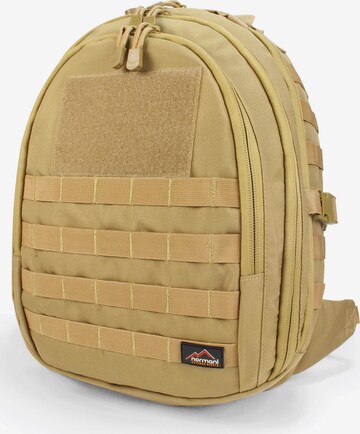 normani Backpack ' Drake Egg ' in Brown: front
