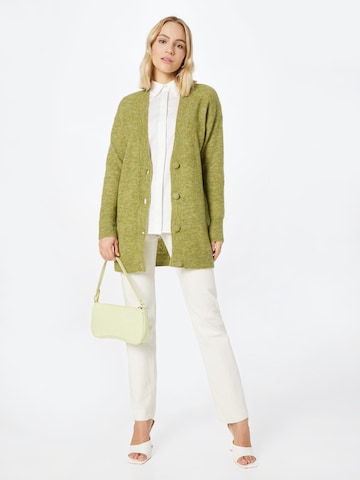 Cardigan 'ELLIE' OBJECT en vert