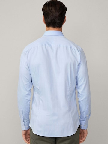 Hackett London Regular Fit Hemd in Blau