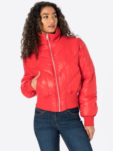 WEEKDAY Between-season jacket 'Wield' in Red: front