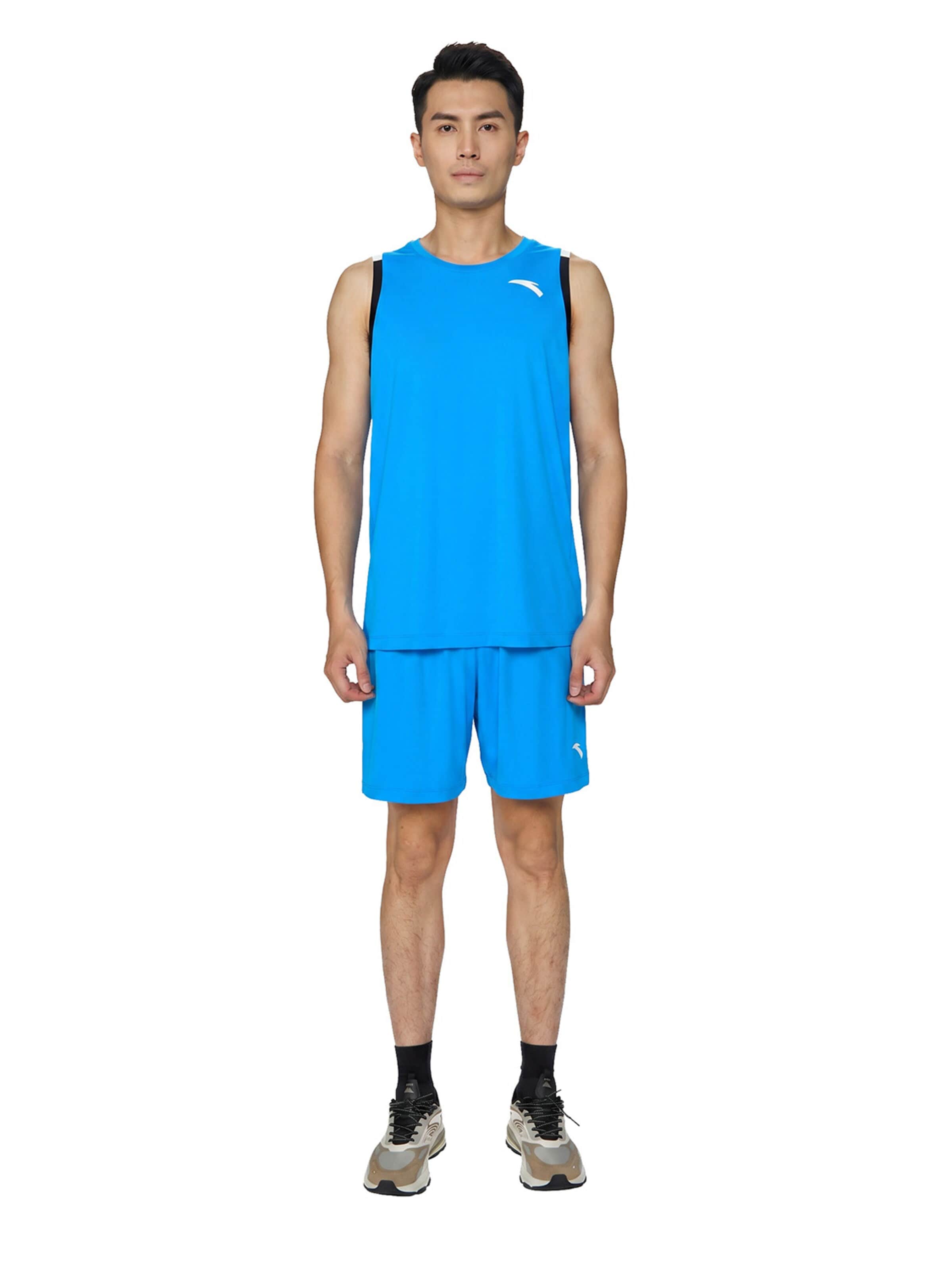 ANTA Sports suit 'ANTA Basketball Game Suit' in Blue: front