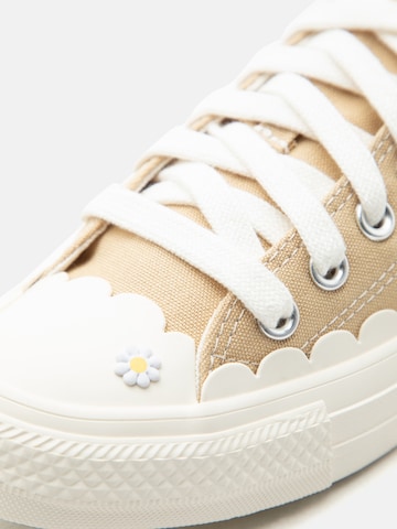 CONVERSE Низкие кроссовки 'CTAS OX' в Бежевый