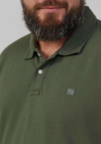 s.Oliver Poloshirt in Grün