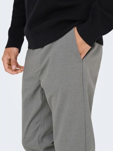 Only & Sons - regular Pantalón chino 'ONSAIDEN' en gris
