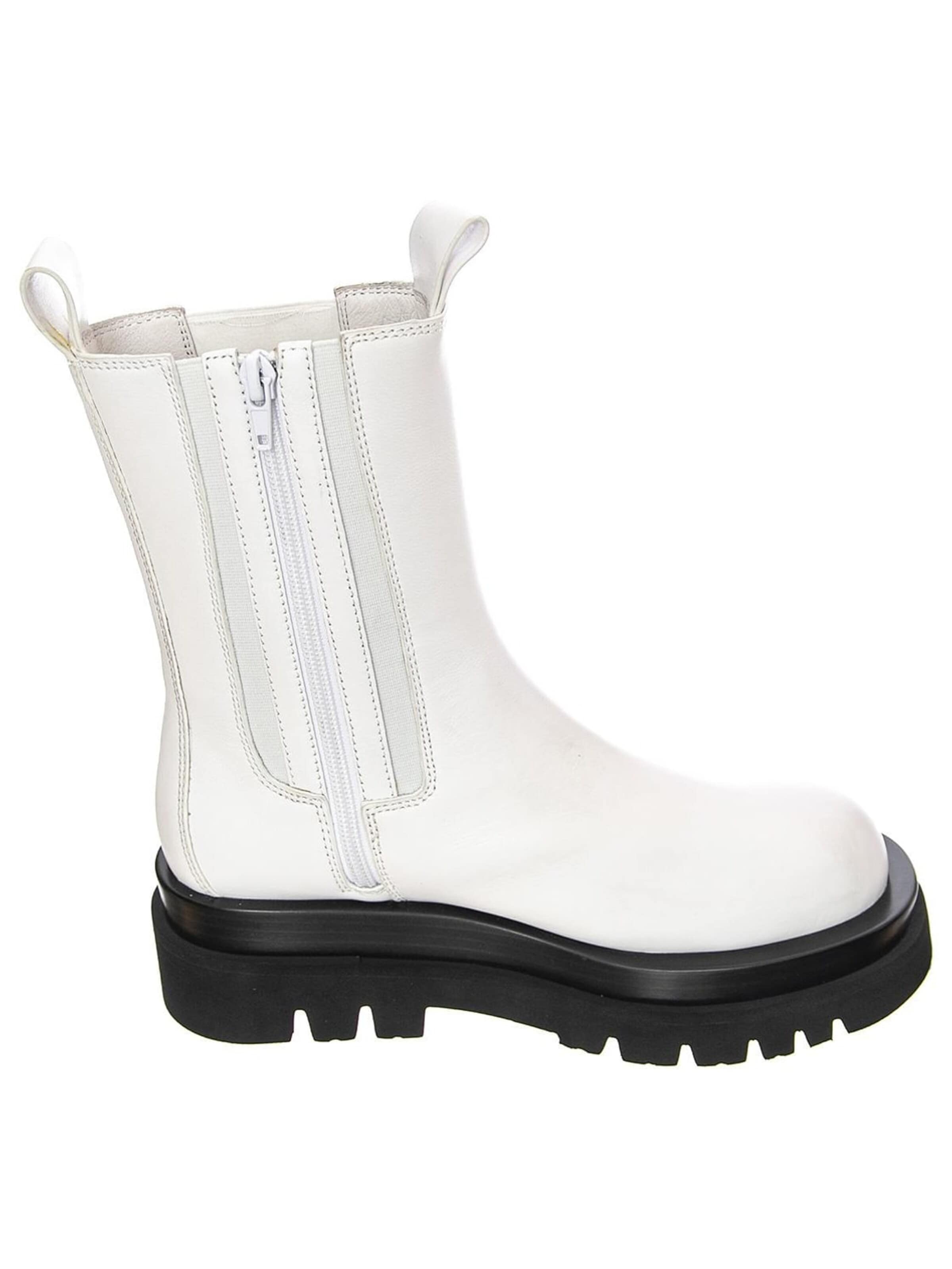 Bottes 'Womens Tanked Ice White Boots' Jeffrey Campbell en blanc