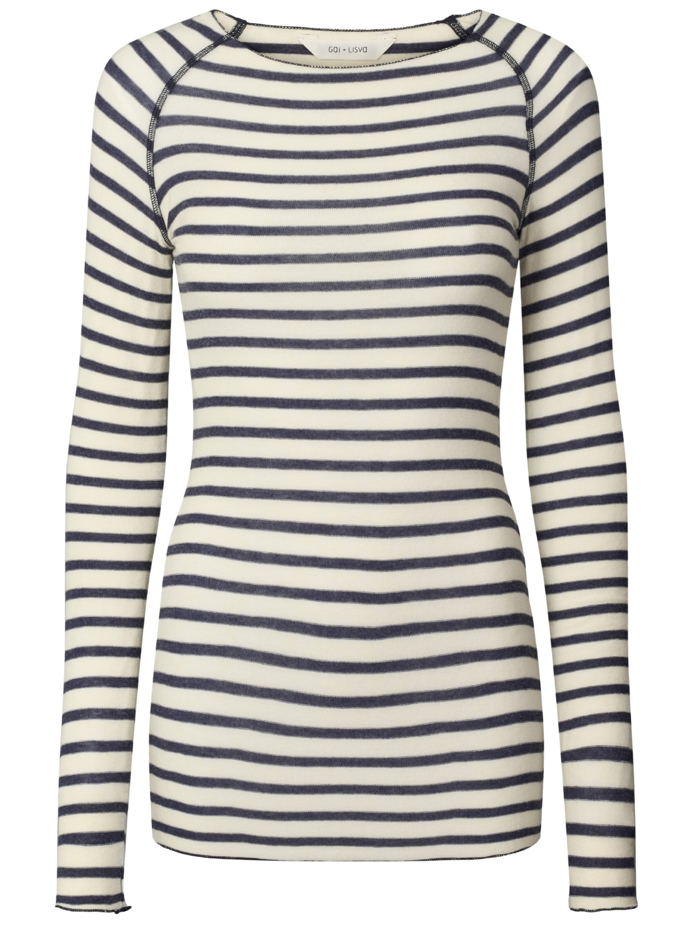 Gai+Lisva Top 'Amalie' in Blauw: voorkant