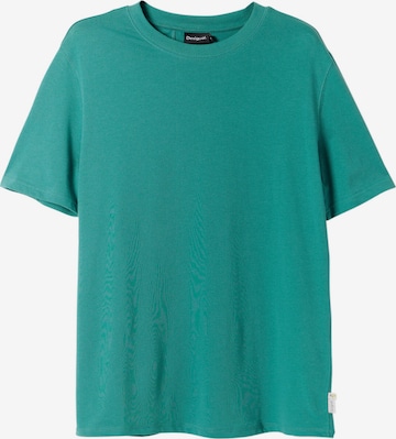 T-Shirt Desigual en vert : devant