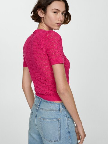 MANGO Pullover 'SITO' in Pink