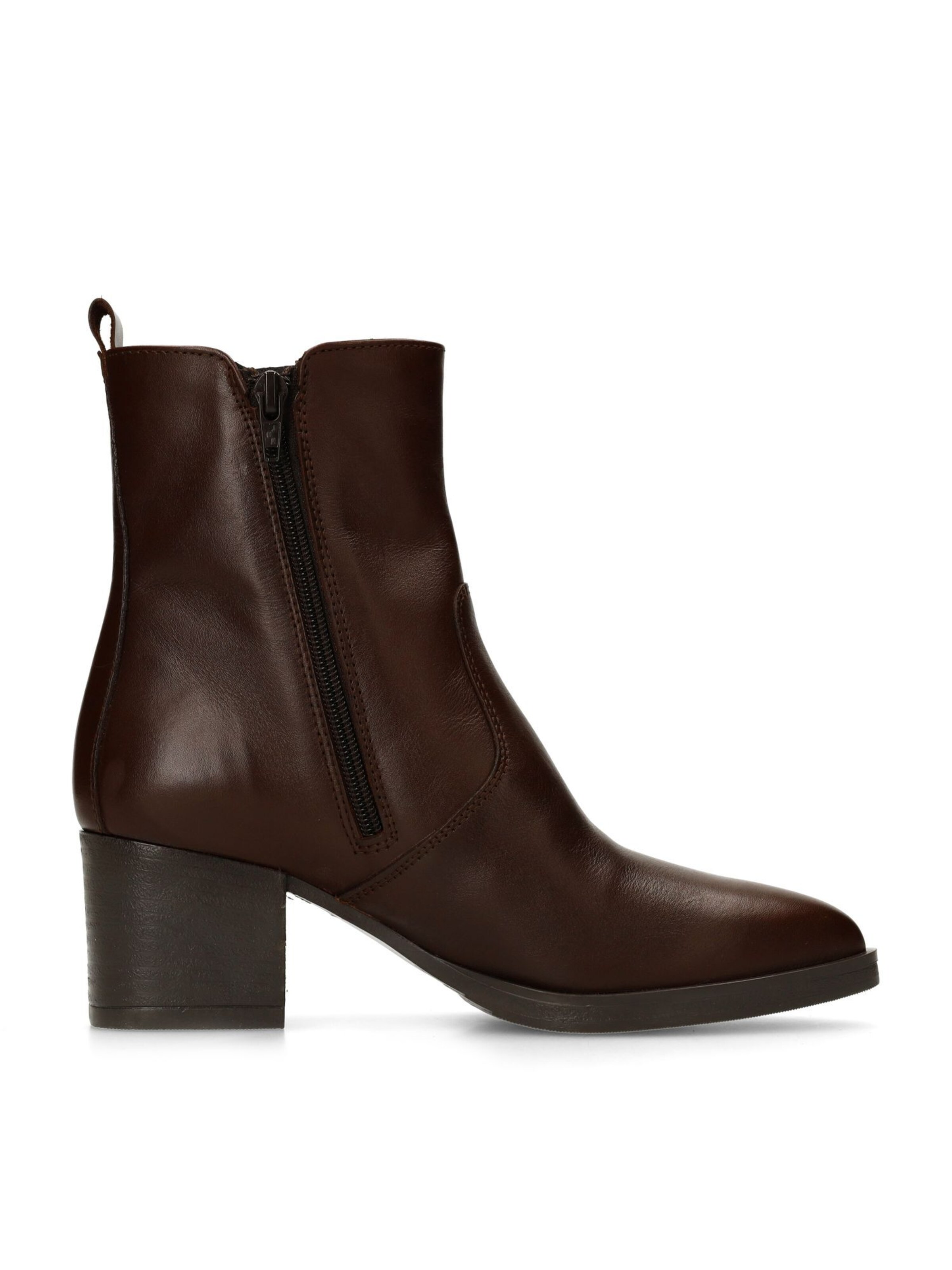 Bottines no stress en marron