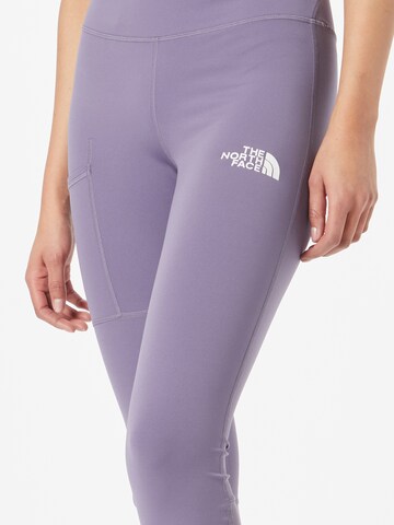 Skinny Pantaloni sportivi 'MOVMYNT' di THE NORTH FACE in lilla