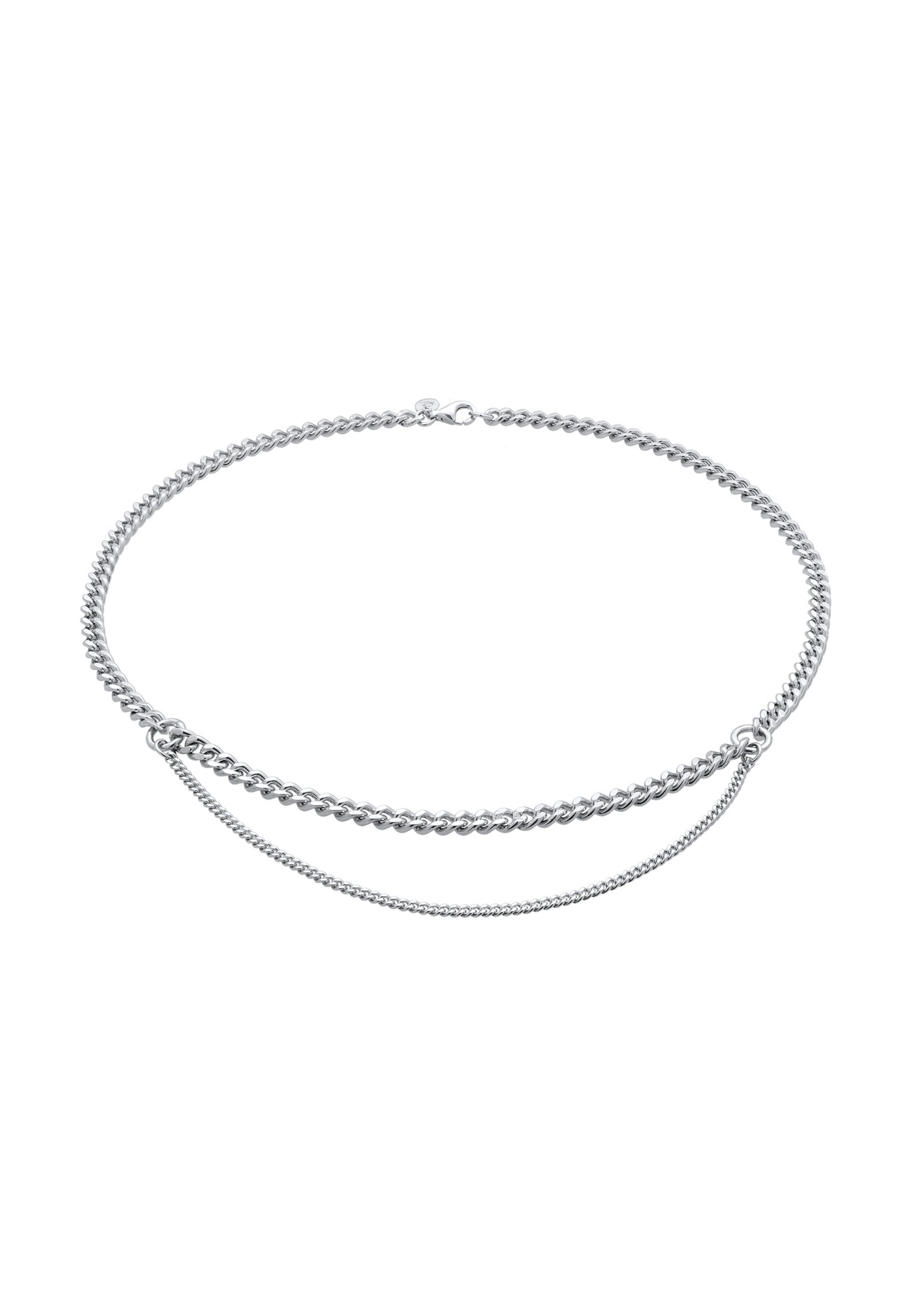 ELLI PREMIUM Kette in Silber: Vorderseite