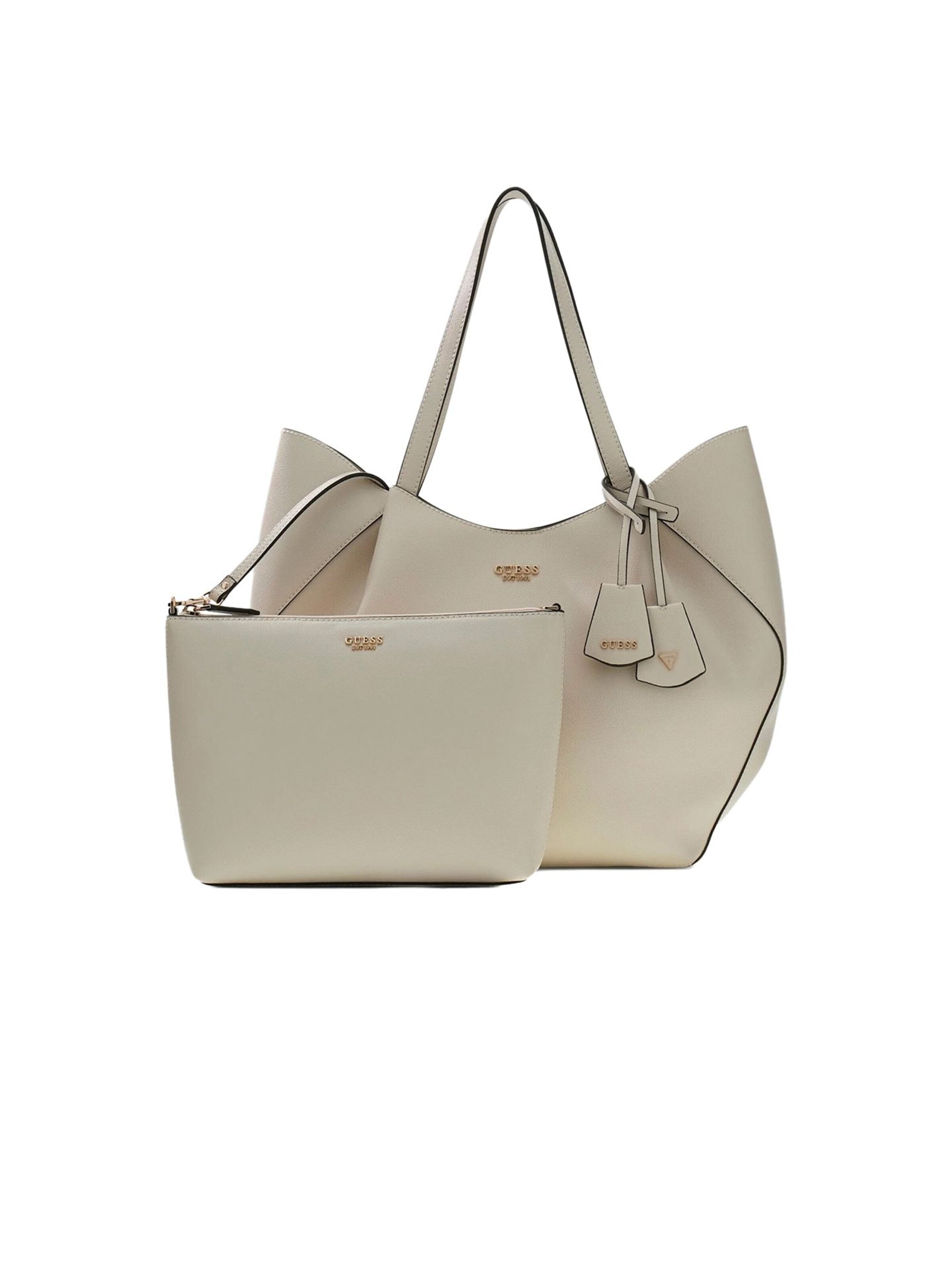 GUESS Handtasche 'Amorette'‌‌ in Weiß: Vorderseite