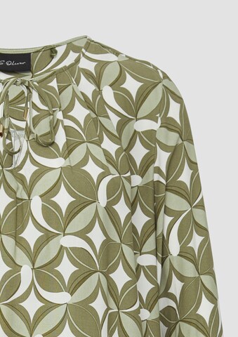 Chemisier s.Oliver BLACK LABEL en vert