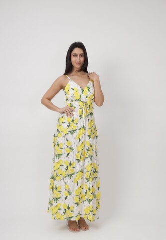 Elara Kleid in Weiß: Vorderseite