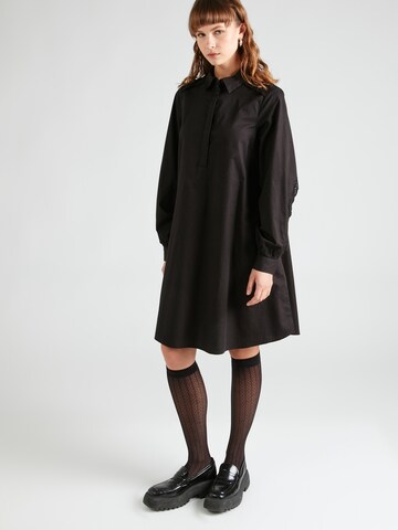 Robe-chemise 'Josetta Petronia' MSCH COPENHAGEN en noir : devant