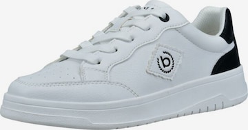 bugatti Matalavartiset tennarit värissä valkoinen: etupuoli