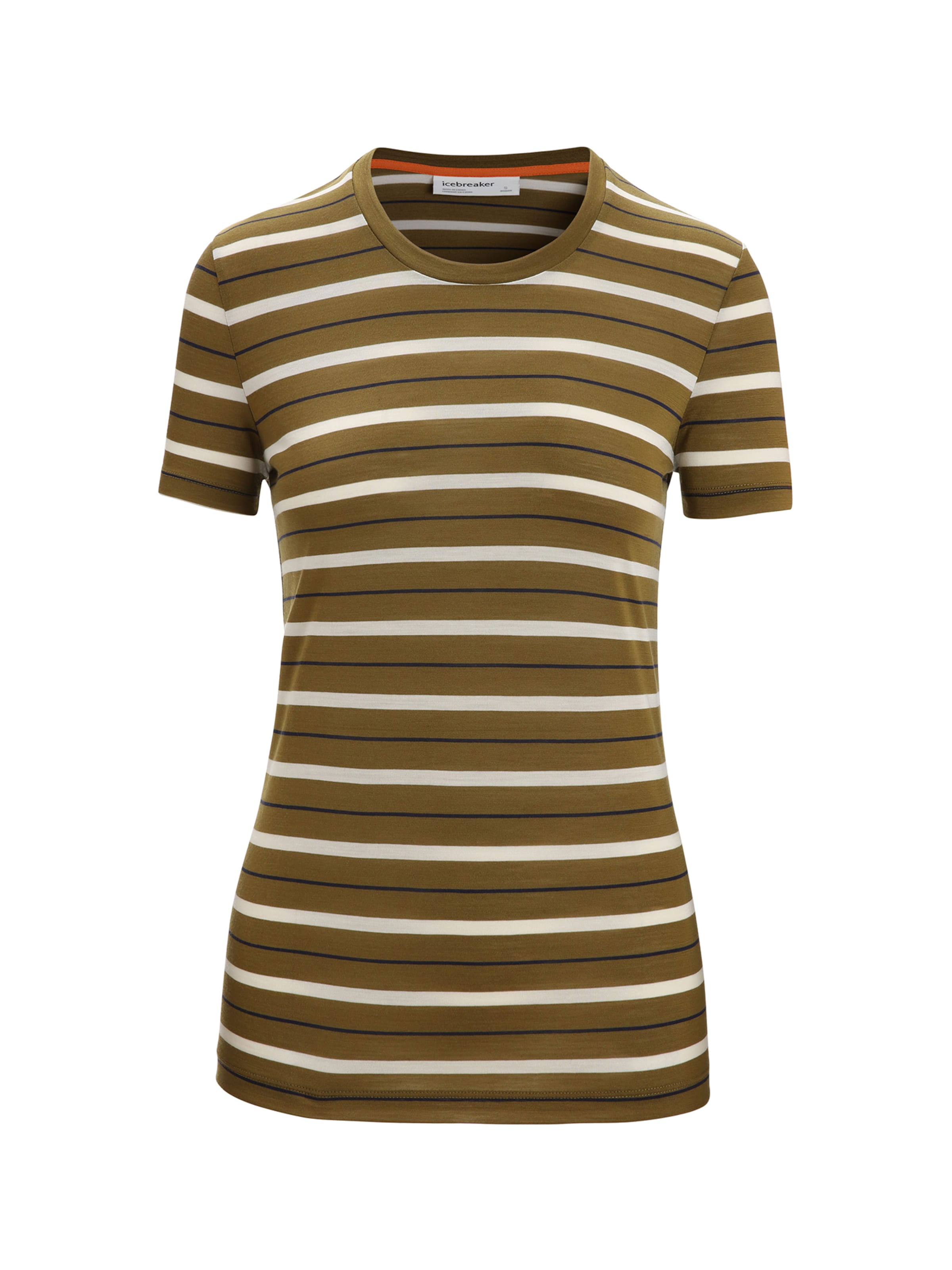 ICEBREAKERTehnička sportska majica 'Wave' - zelena boja: prednji dio