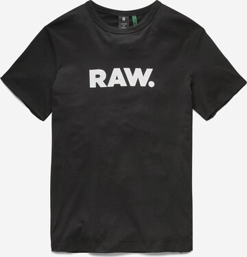 T-Shirt 'Holorn' G-Star RAW en noir : devant