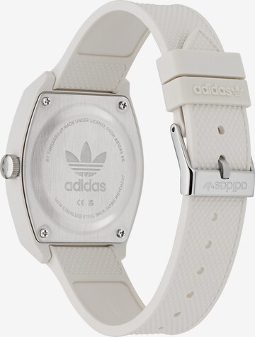 ADIDAS ORIGINALS Analog Watch 'PROJECT TWO' in White