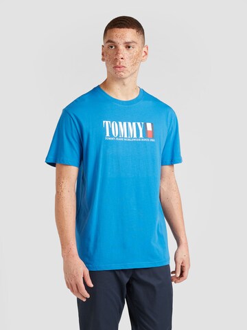 Tommy JeansMajica - plava boja: prednji dio