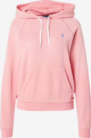 Sweat-shirt Polo Ralph Lauren en rose : devant