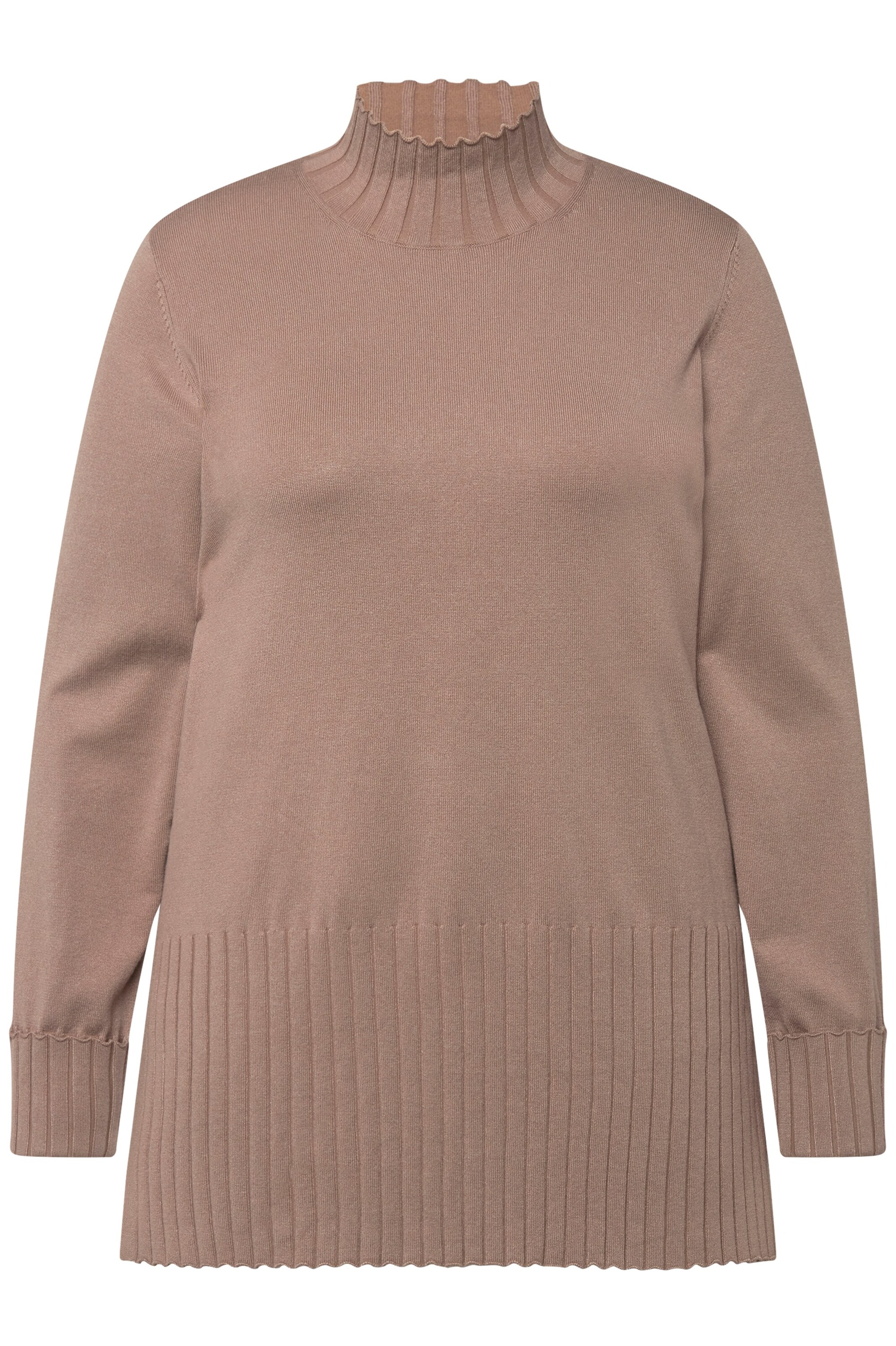 Ulla Popken Pullover in Braun: Vorderseite