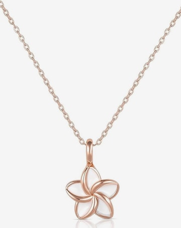 Einzelstück Necklace 'Frangipani' in Gold: front