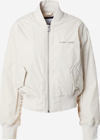 Tommy Jeans Between-Season Jacket 'Classics' in Beige: front