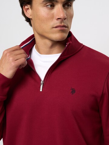 Pull-over 'Kurt' U.S. POLO ASSN. en rouge