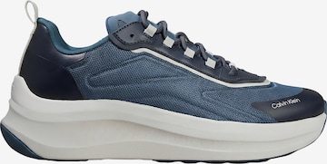 Baskets basses 'Chunky' Calvin Klein en bleu : devant