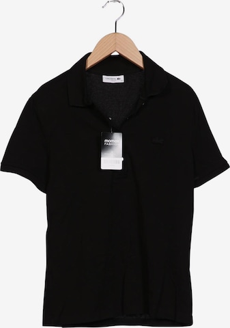 LACOSTE Poloshirt M in Schwarz: Vorderseite