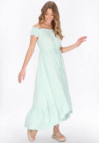 IZIA Dress in Green