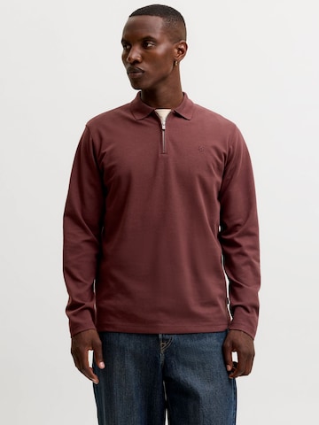 JACK & JONES - Camiseta de fútbol 'Ethan' en marrón: frente
