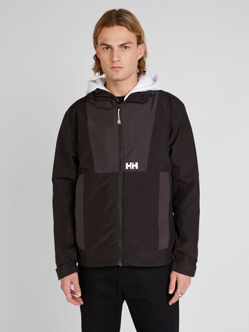 HELLY HANSEN Функционално яке в черно: отпред