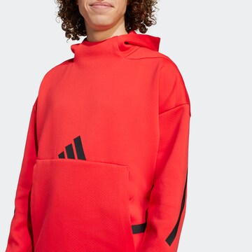 ADIDAS SPORTSWEAR Athletic Sweatshirt 'Z.N.E.' in Red