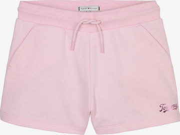 regular Pantaloni di TOMMY HILFIGER in rosa: frontale