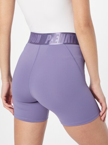 P.E Nation Skinny Športne hlače | vijolična barva
