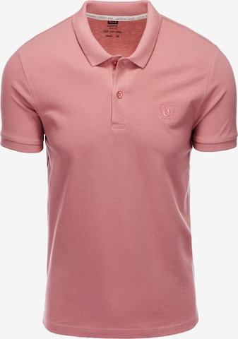 Ombre Poloshirt 'S1374' in Pink: predná strana