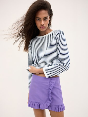 MANGO Pullover 'CALEOTA' in Blau: Vorderseite