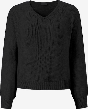 SASSYCLASSY Oversizepullover in Schwarz: Vorderseite