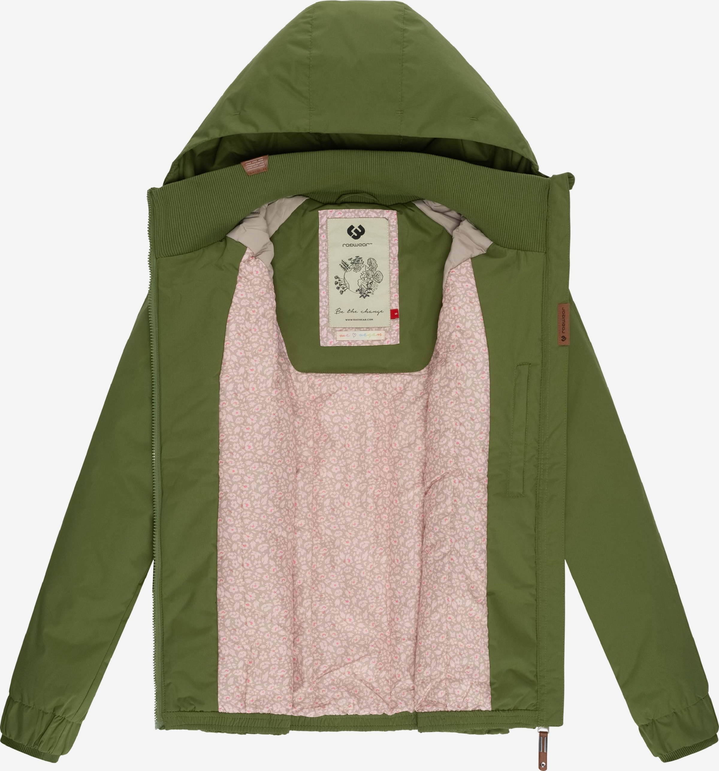 Ragwear Outdoor Jacket 'Dizzie' in Green | ABOUT YOU