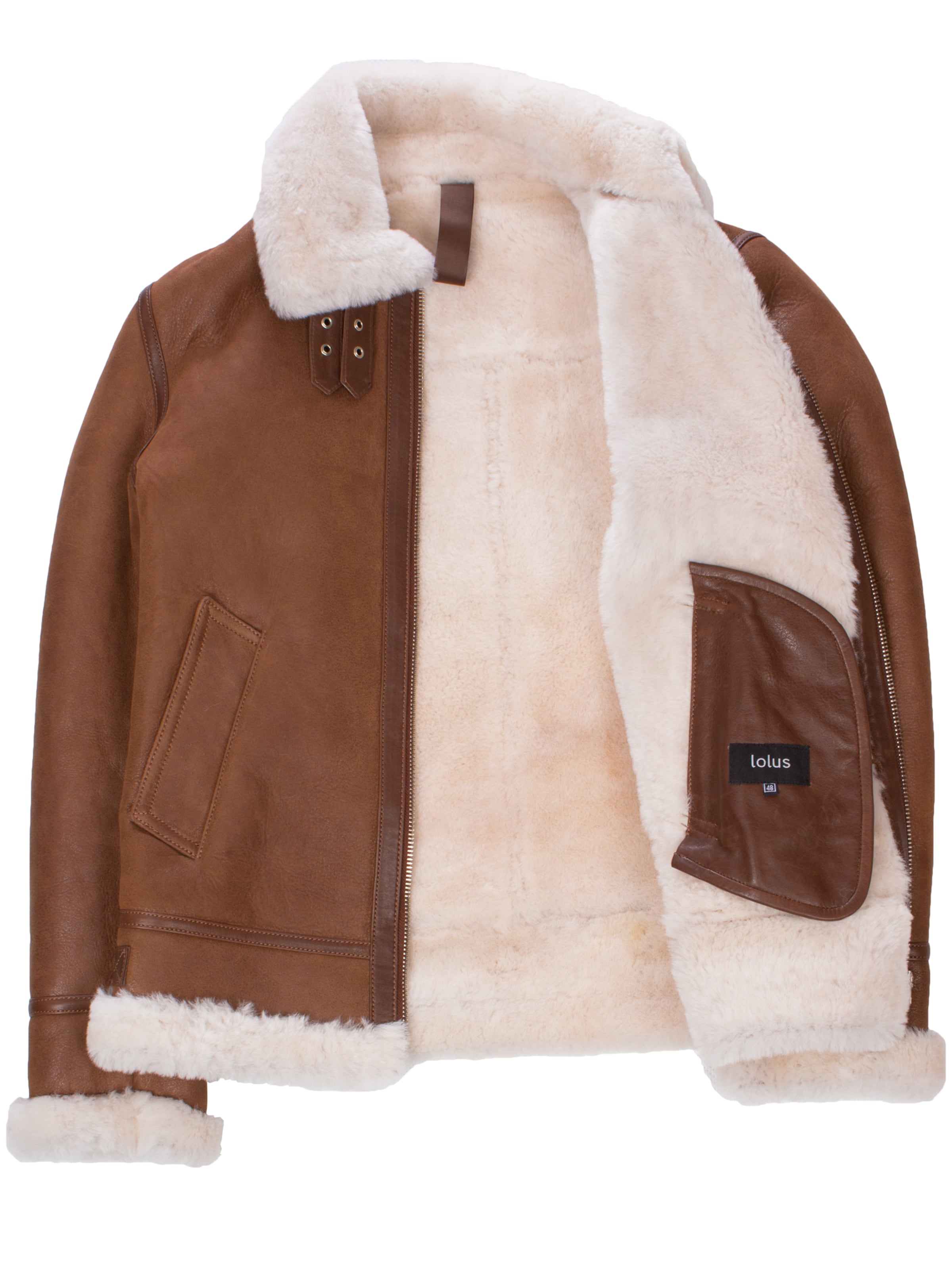 LOLUS Tussenjas 'Vonrock' in Bruin