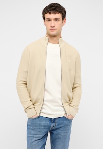 MUSTANG Strickjacke 'Escondido' in Beige: Vorderseite