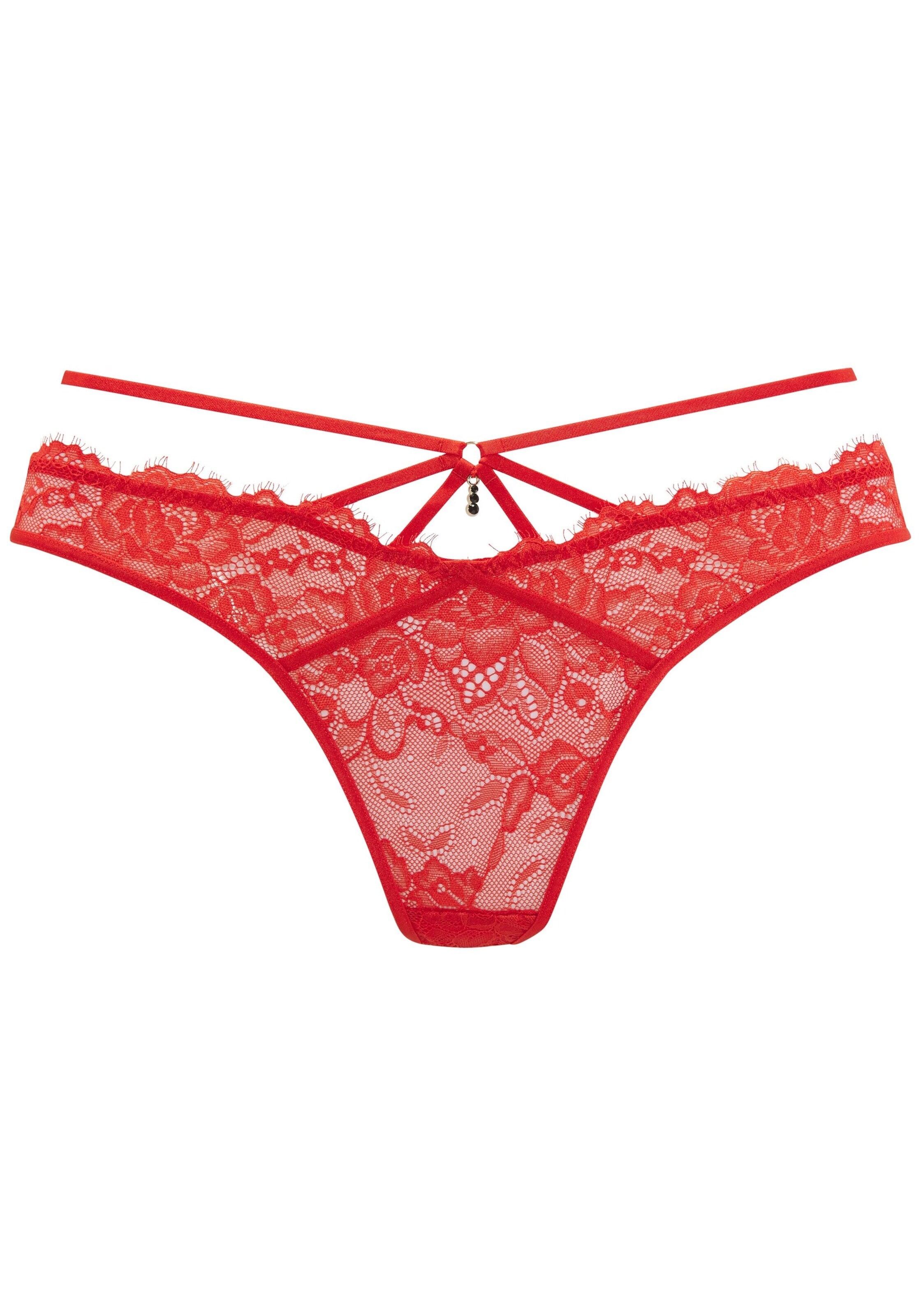LASCANA String in Rot: Vorderseite