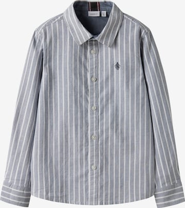NAME IT - Ajuste regular Camisa en azul: frente