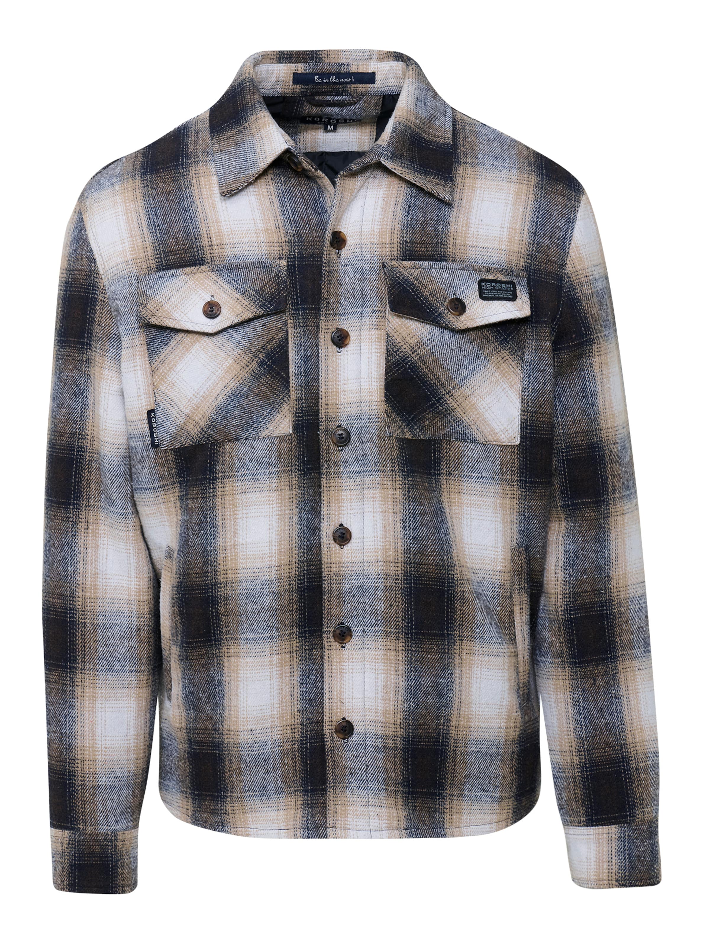 Geacă de primăvară-toamnă de la KOROSHI pe maro: față