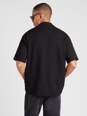 Pegador Comfort Fit Hemd 'Libco' in Schwarz