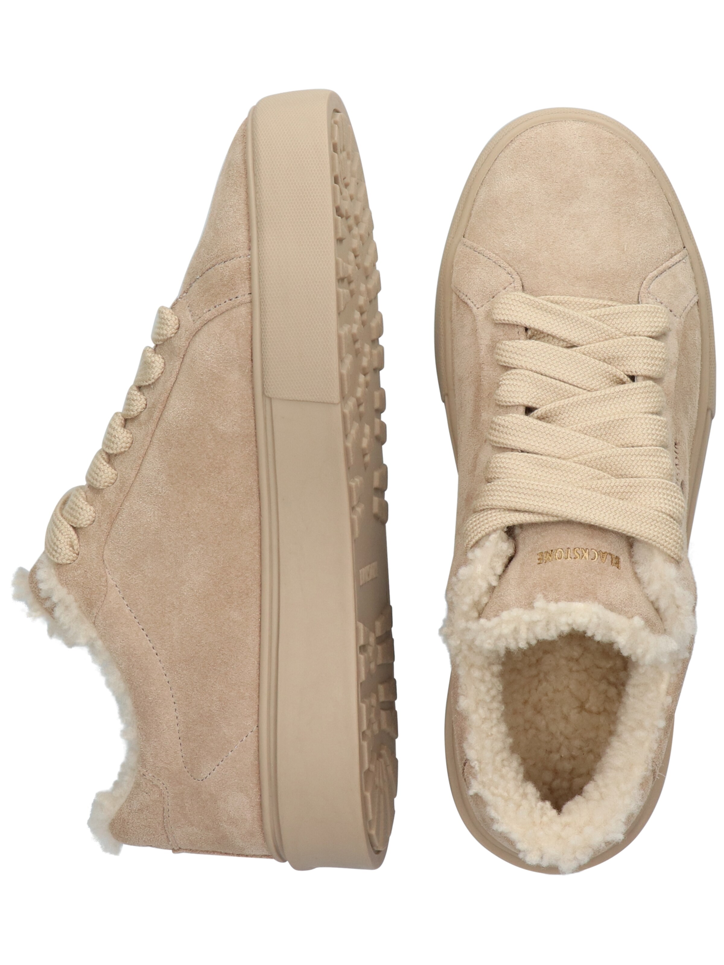 BLACKSTONE Platform trainers 'Quartz Zen- EL295' in Beige